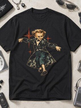 Tiptoeing Rumpelstiltskin Meme - Tip Toe Jordans Leprechaun T-Shirt